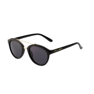 FITH & NINTH Camden Round Sunglasses Black Round Classic